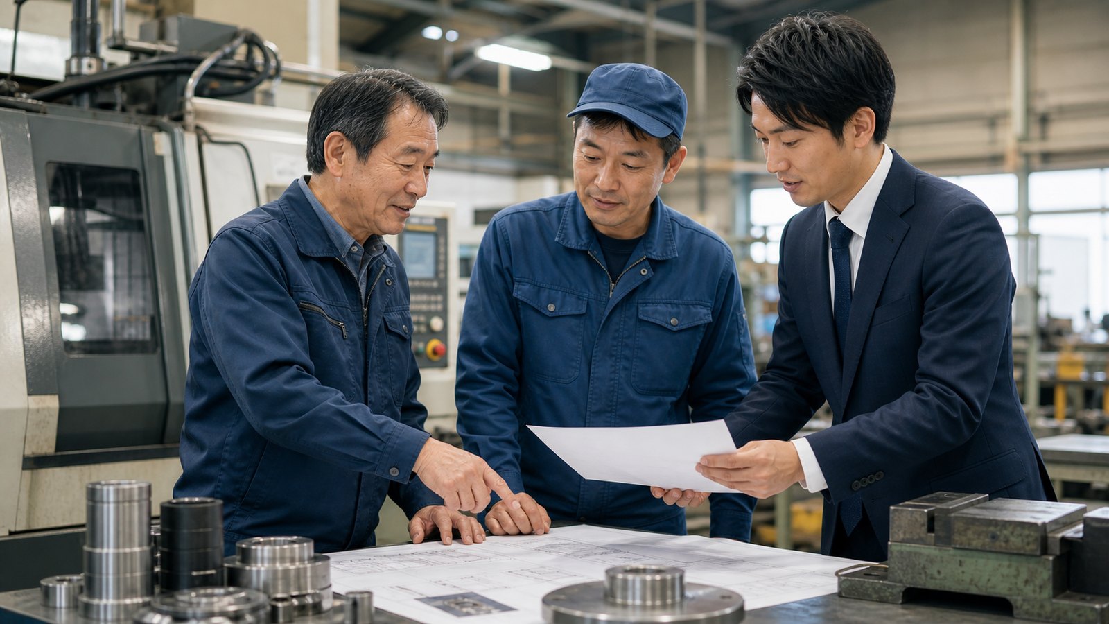 想定事例:備後の金属加工会社が技能者と主要取引先を守って譲渡したケースのアイキャッチ画像