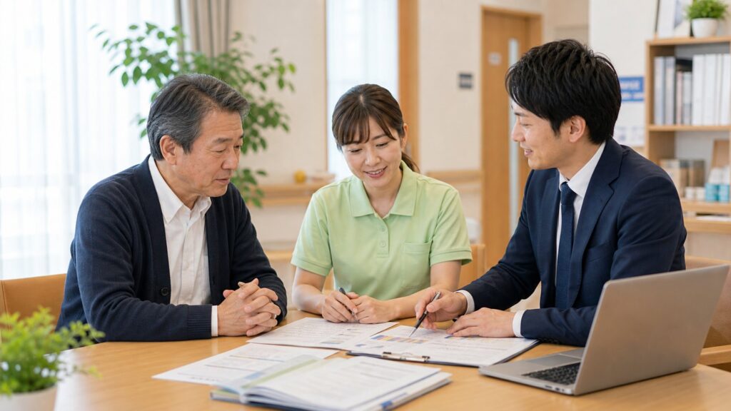 想定事例：広島市近郊のデイサービスが職員と利用者説明を重視して承継したケースのアイキャッチ画像