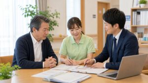 想定事例：広島市近郊のデイサービスが職員と利用者説明を重視して承継したケースのアイキャッチ画像