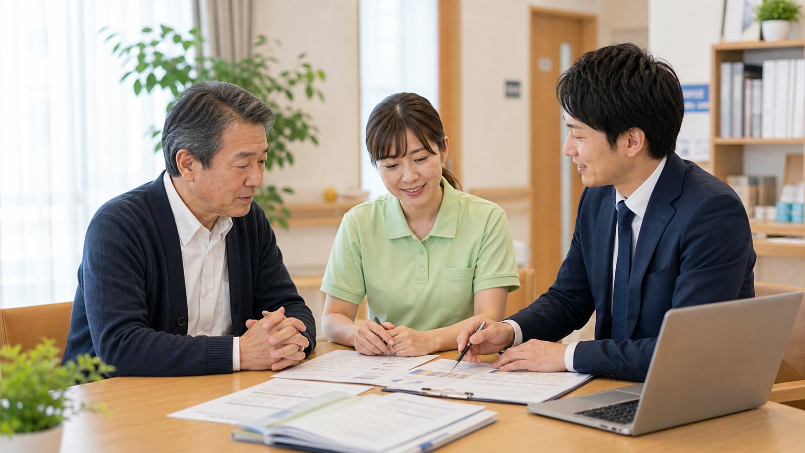 想定事例：広島市近郊のデイサービスが職員と利用者説明を重視して承継したケースのアイキャッチ画像